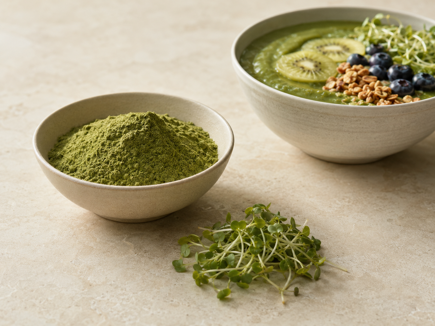 Plant powders for human nutrition