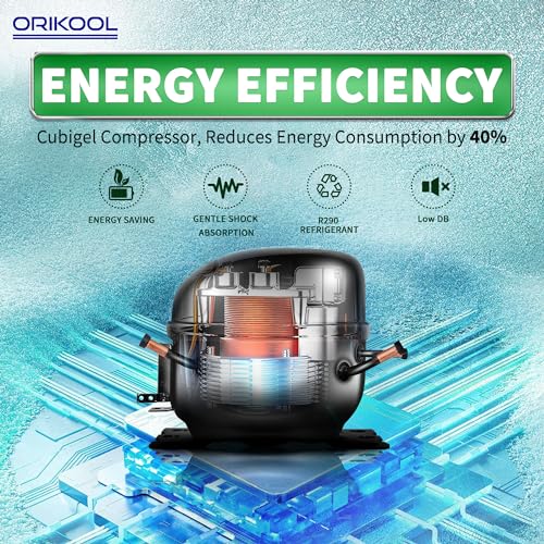 Commercial Display Refrigerator Swing Glass Door Stainless Steel with LED Lighting