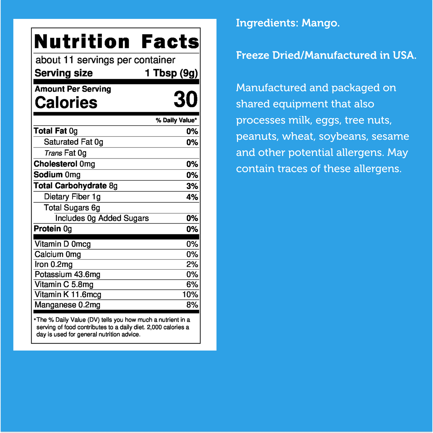 Camellia River Freeze Dried Blueberry Powder