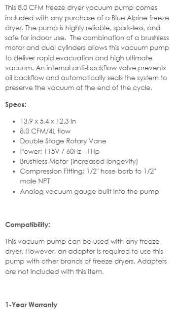 Camellia River Large Freeze Dryer Machine - 25 lbs Capacity, 5 Stainless Steel Trays 13x18, Premium Vacuum Pump, Fast 12-20 Hour Cycles, Includes Mylar Bags & Sealer for Home Food Preservation
